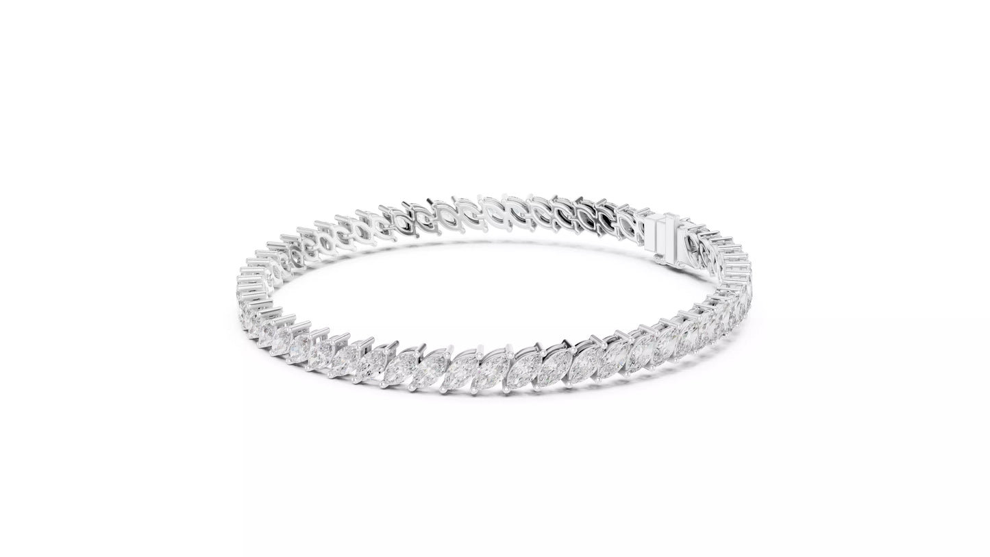 Pulso Marquesa Infinity de Oro con Incrustaciones