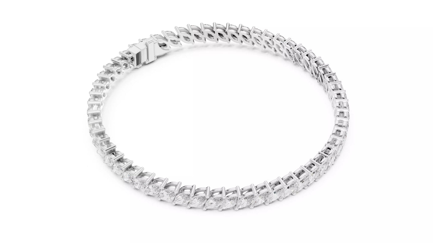 Pulso Marquesa Infinity de Oro con Incrustaciones