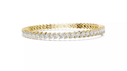 Pulso Marquesa Infinity de Oro con Incrustaciones
