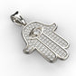 Dije Hamsa Hand Personalizada con Incrustaciones Brillantes