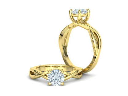 Anillo de Compromiso Lazo Eterno
