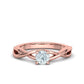 Anillo de Compromiso Lazo Eterno