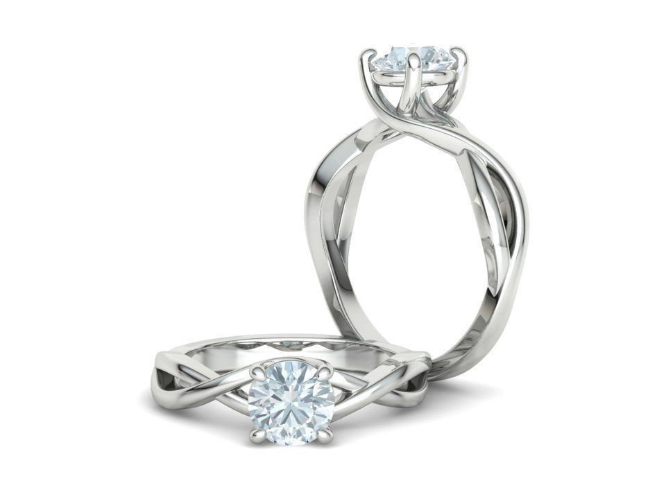 Anillo de Compromiso Lazo Eterno