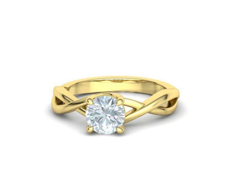 Anillo de Compromiso Lazo Eterno