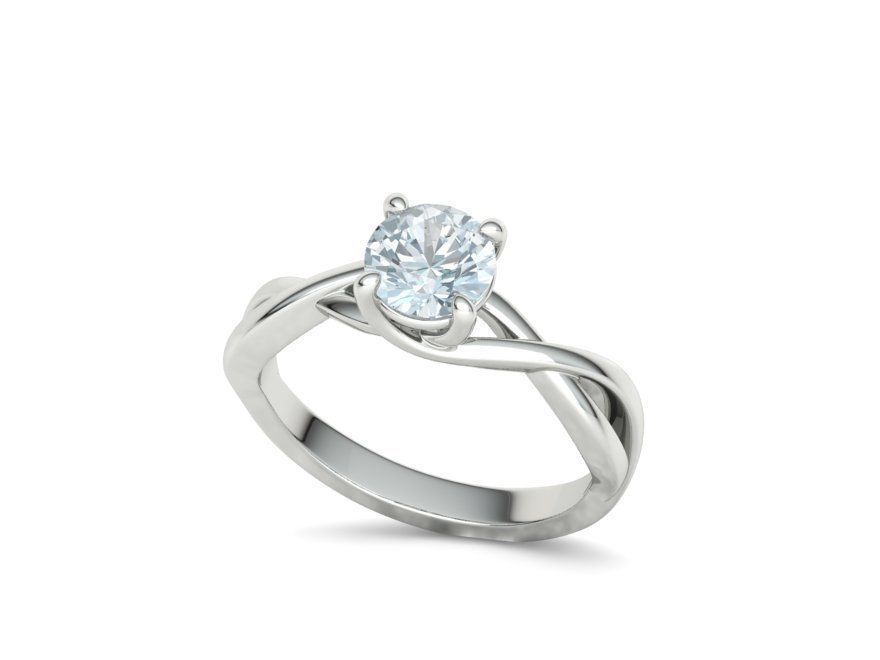 Anillo de Compromiso Lazo Eterno