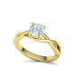 Anillo de Compromiso Lazo Eterno
