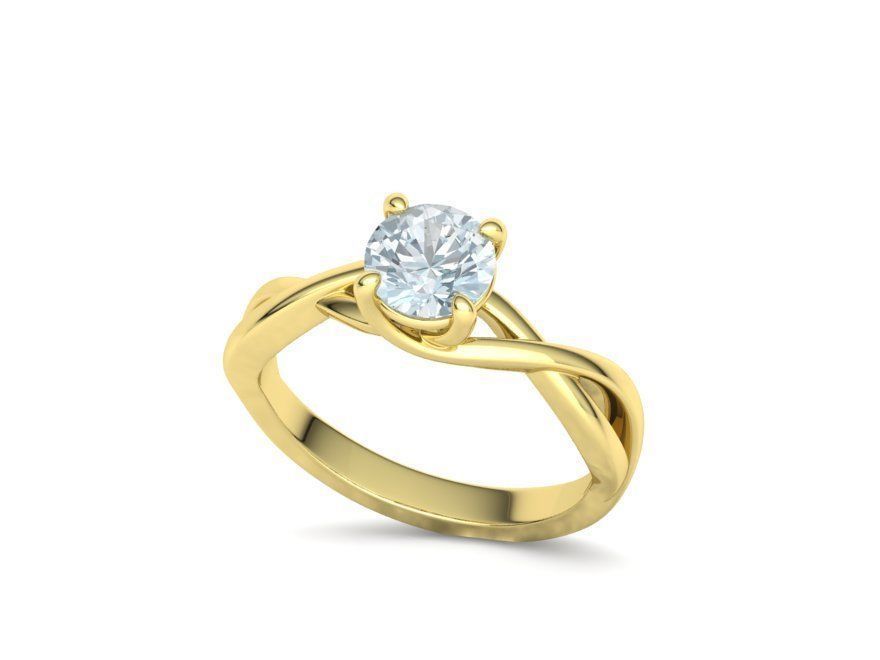 Anillo de Compromiso Lazo Eterno