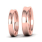 Juego de Argollas Comfort Fit de Oro 14k