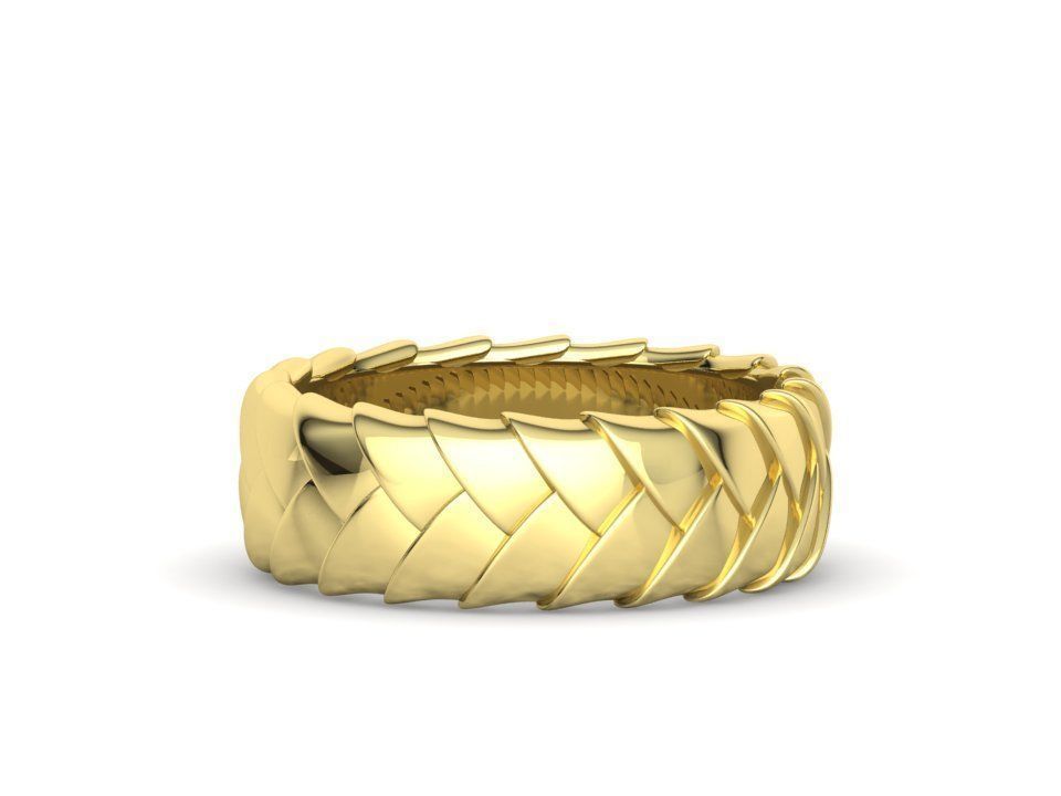 Juego de Argollas Basket Weave de Oro