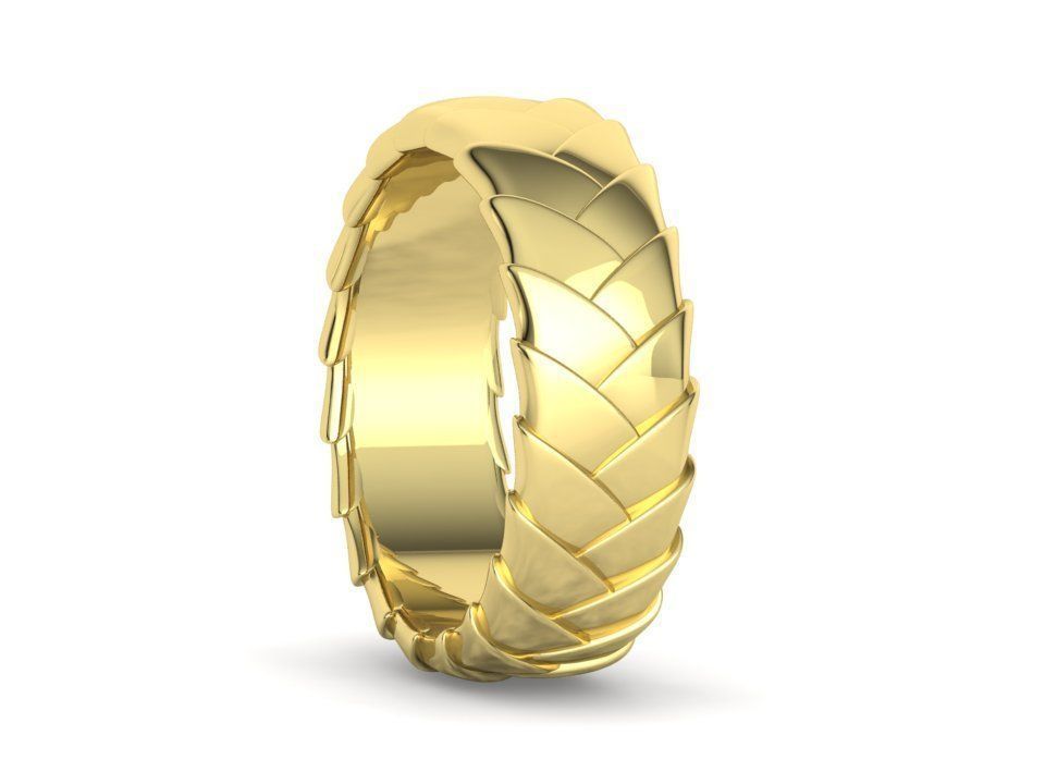 Juego de Argollas Basket Weave de Oro