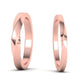 Juego de Argollas Mobius de Oro 14k