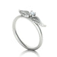 Anillo de alas de diamante