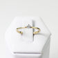 Anillo Solitario en Oro Amarillo 14k con Diamante Natural