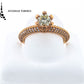 Anillo GIA con diamante en forma brillante