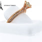 Anillo GIA con diamante en forma brillante
