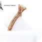 Anillo GIA con diamante en forma brillante