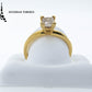 Anillo GIA con diamante en forma de radiante